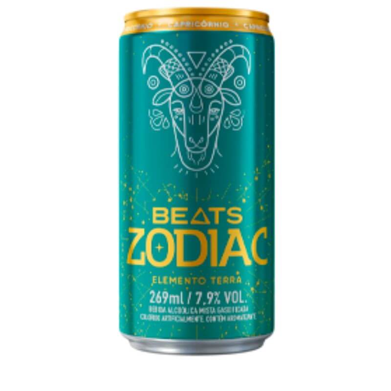 Lata Skol Beats Zodiac Elemento Terra 269ml